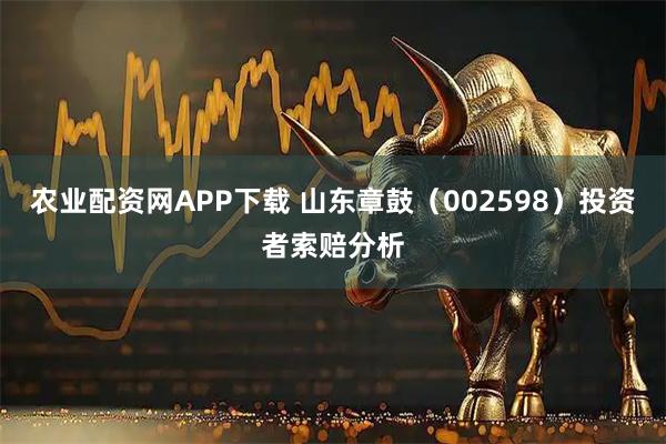 农业配资网APP下载 山东章鼓（002598）投资者索赔分析
